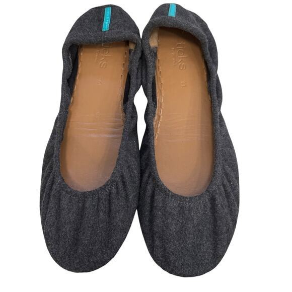 Tieks Graystone Fabric Ballet Flats Womens Size 11 - Picture 5 of 9